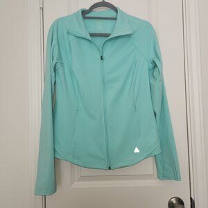 Tek Gear Ultrastretch Zip-Up Athletic Jacket 🧘‍♀️✨ Sz MED River Moss Color